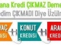 Kredi Danışmanı Tekirdağda Faturalı hatlara Kredi Alma