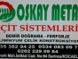 OSKAY METAL Kocaelide Metal Çit Sistemleri