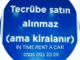 İN TİME RENT A CAR Gülşehirde Kaliteli Araç Kiralama Hizmetleri