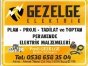 Buca Elektrikçi Gezelge Elektrik BUCA GENELİ ELEKTRİKÇİ