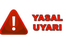 YASAL UYARI İŞLEM YAPMADAN LÜTFEN OKUYUN...!!!