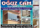 OĞUZ CAM Sivas Geneli Cam Balkon Sistemleri