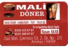 MALİ DÖNER Antakya Geneli Ünlü Döner Salonları