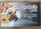 CEVDETİN YERİ Pamukkale Geneli Alo Paket Yemek Siparişi